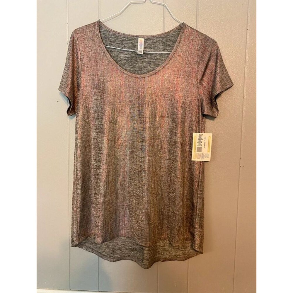 Lularoe Classic T Small Metallic